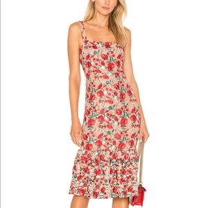 LOVER+FRIENDS Under The Stars Midi Dress Size: S